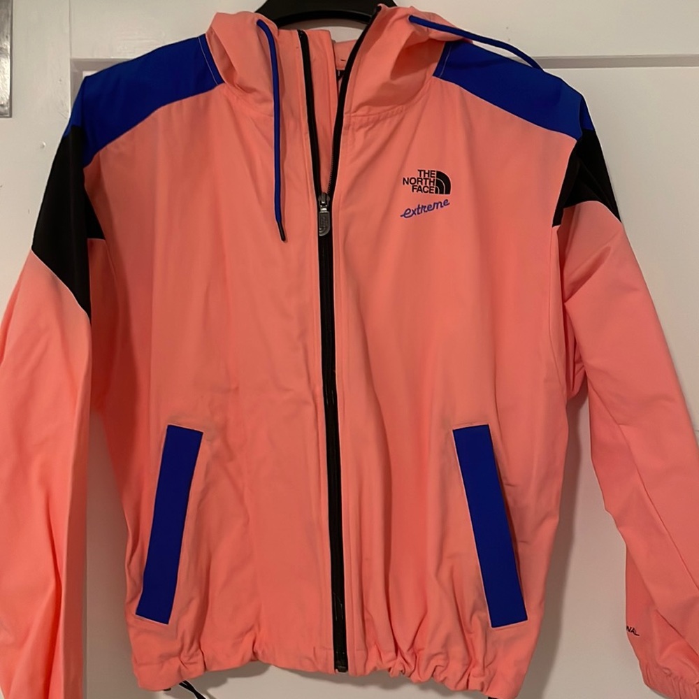 North face retro rain coat
